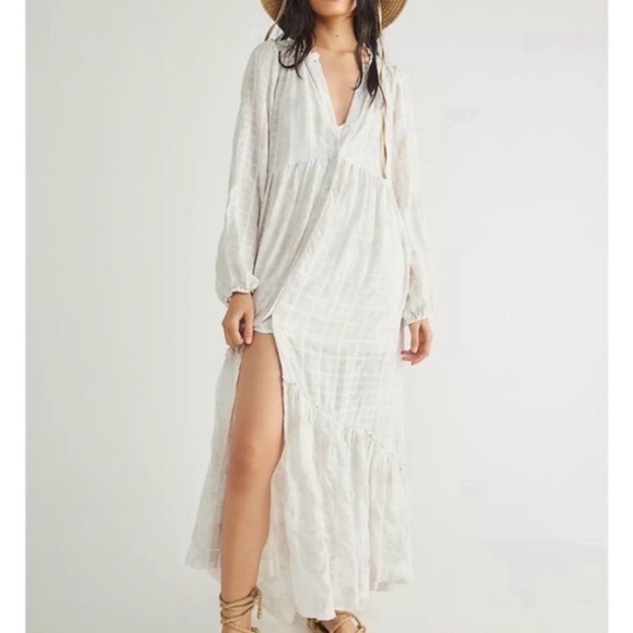 NWOT - Free People Edie Maxi Dress (no slip) - Picture 5 of 16
